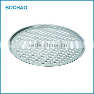 0.45mm thickness 33cm diameter pizza pan with holes