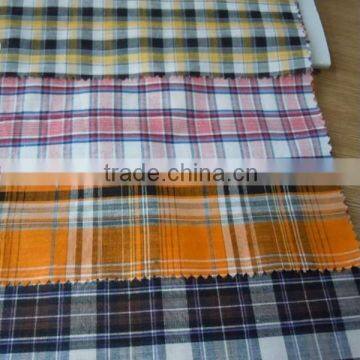 China Wholesale 16s*16s Yarn Dyed Checked Fabric Shirt Fabric Name of Textile Industries photo-3