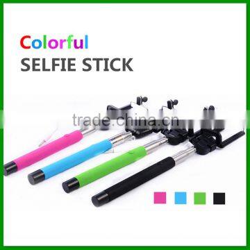 Simplest Selfie Stick with Cable, Wired Selfie stick with Remote