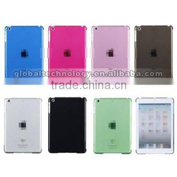 Crystal Clear Hard PC Back Case Cover Slim Shell for Apple iPad Mini