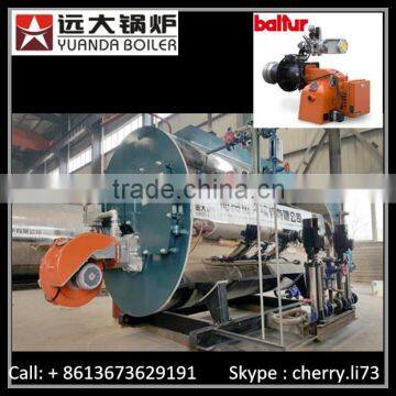 Factory Supply fully automatic diesel fired hot water steam boiler for sale