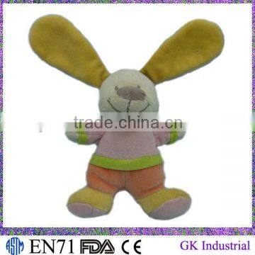 Plush toy Yellow soft rabbit for baby