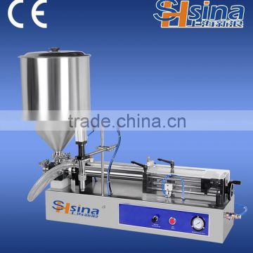 Stainless steel cosmetic cream filling machine