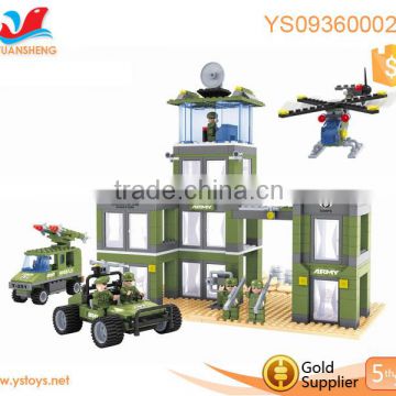 2016 plastic catena military toy plan building block