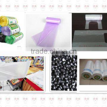 Quick pp and pe Bag Printing With Words Blowing and Printing Machine photo-3