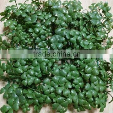 Interlocking Tiles Artificial Green Grass Panel for Fence Wall