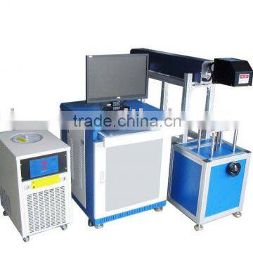 CO2 laser marking machine with galvo scanning system