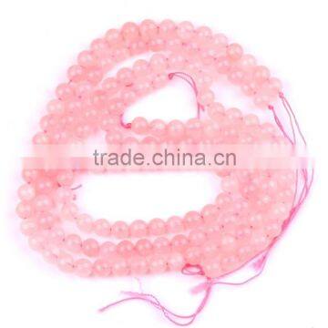 Natural pink rose quartz 6mm loose gems beads