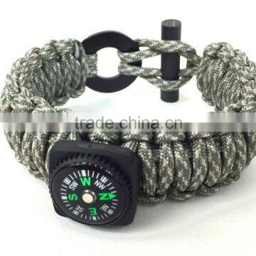 Camping Equipment 2016 Wholesale Paracord Survival Kit Adjustable Hook and Loop Fire Starter Buckles Paracord Quality Choice photo-3