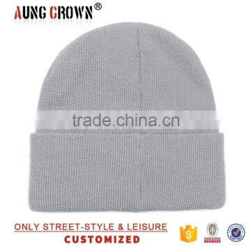 Plain Unisex Beanie Hat/new Design Winter Beanie Hat photo-2