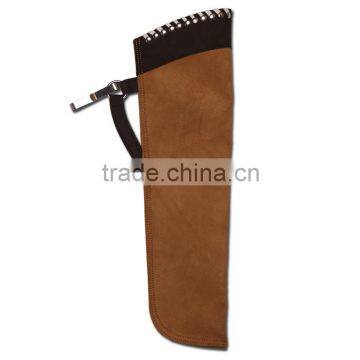 Archery Leather Hip Quiver Brown Color AP-3147