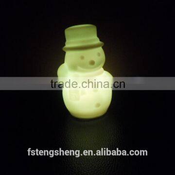 Wholesale Colour Changing Snowman Night Light With Battery for Baby photo-6