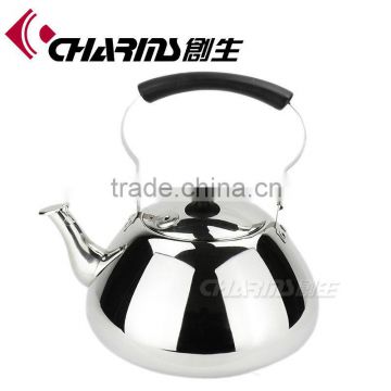 promotional stainless steel kettle / tea kettle / whistling tea kettle