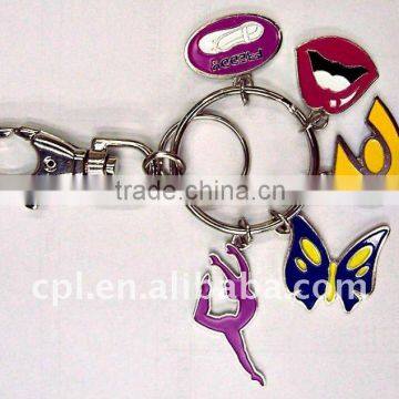 Soft enamel keychain Hong Kong Gifts & Premium