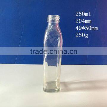 250ml unique shape high quality olive oil bottle with cap                        
                                                                                Supplier's Choice