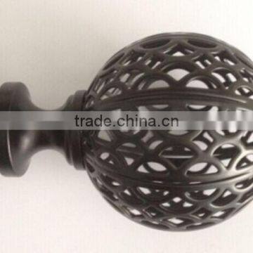 low price eco-friendly Iron Round Bird Nest curtain rod track runner ROD DIAMETER 1" 5-8" 6-8" 1-2" 1-1/2"