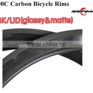 700c Full Carbon Clincher Road Bicycle Rims Chinese Carbon Rim 50mm Clincher Carbon Bike Rim photo-3