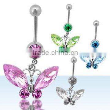 Belly button ring, navel ring, belly body piercing jewelry, navel body jewellery, belly ring, belly jewellery