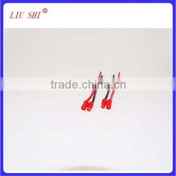 3.5 banana plug cable, silica gel jacket