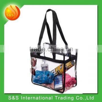 transparent waterproof shopping tote bag toy bag