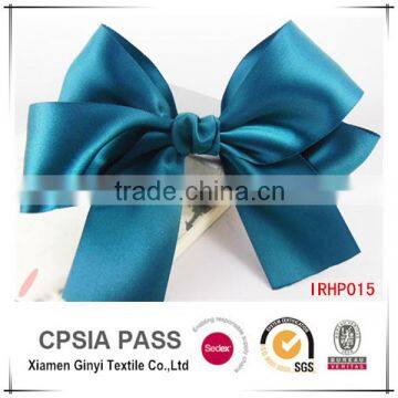 Colored Chrismas the Bows of Satin Ribbons for Hair Bow photo-3