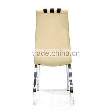 Modern Appearance Metal Chrome Leg Dining Chair photo-4