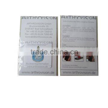microfiber sticky mobile cellphone cleaner sticker