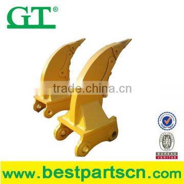 Heavy duty single shank bulldozer ripper shank for D6H