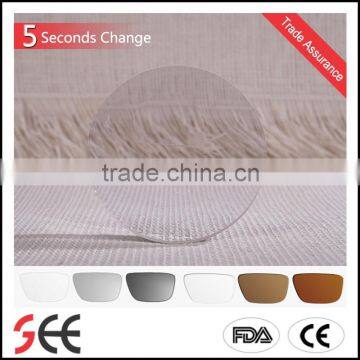 High Quality Lenses Photochromic Semi-finsished 1.56 5 Seconds PGX Flat-Top S/F photo-2