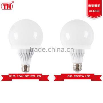 New type g105 g95 LED lighting bulbs 9w 15w 18w e27 Plastic Aluminum