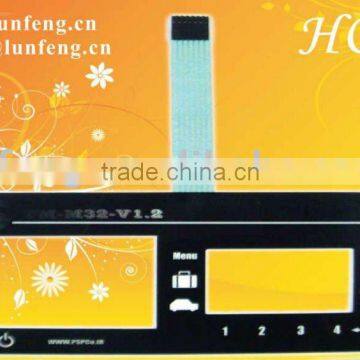 Membrane switch design