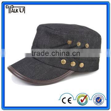 Wholesale jean cotton military cap for women