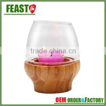 2015 NEW Design Wedding Decorative Glass Jar Candle