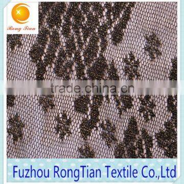 Wholesale Sequins Gold Lace Fabric for Sexy Dress photo-3