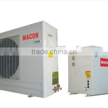 MACON Split type air source heat pump floor heating unit with CE for Poland