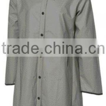 Women waterproof and windproof rain long coat