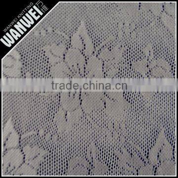 Flat New Peony Designer Flower Gray Resilient and Bright Nylon Spandex Lace Fabric for Spring and Summer Dress Wholesale 4182 photo-5