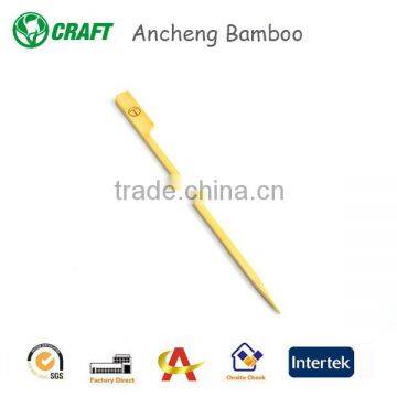 Promotional Disposable Flat Bamboo Skewer Barbecue