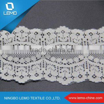 Different size and material and handfeeling tricot lace