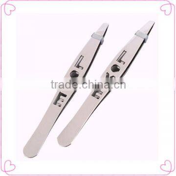 High quality scissor handle eyebrow tweezers wholesale