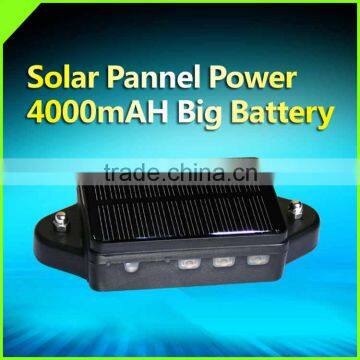 magnetic wcdma car solar gps tracker with sim card