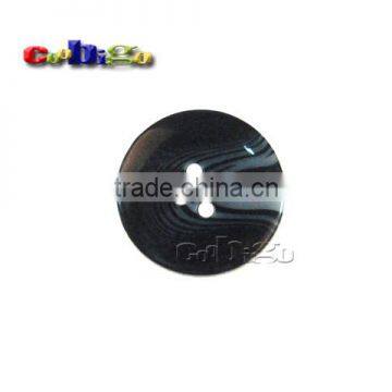 22.4mm(36L) Fashion Resin Grain Classical Buttons 4 Holes Sewing Craft DIY Accessories For Bag Garment #FLN007-22.4B photo-2