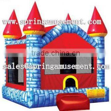 Cheap sale blue red inflatable bouncer SP-IB090