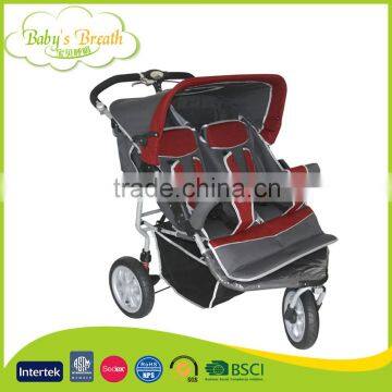 BS-56B safe vibration system luxury baby pram china stroller double baby jogger