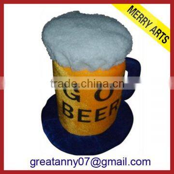 masquerade costumes Party Decorated Blue and Yellow Cup Model Halloween witches hats With alphabet Logo