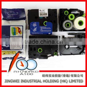 Black on White 12mm Compatible Brother Label Printer Tape TZe-231 TZ-231 photo-3