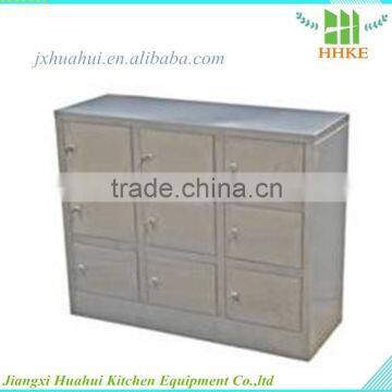 nine doors stainless steel shoe cabinet bathroom cabinet employee stroage cabinet