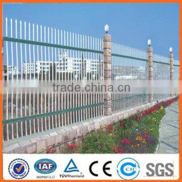 Factory supplys new design cheap high quality galvanized PVC painted bar fencing(ISO9001,SGS certificate)