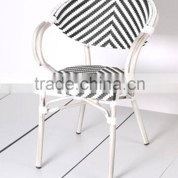 2016 new design of paris style plastic rattan chair