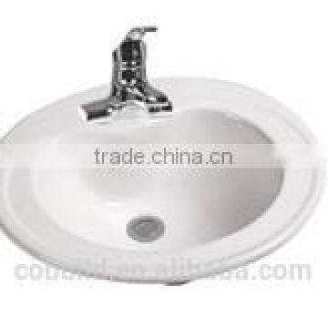 Hot selling Ceramic Above Counter Wash Sink